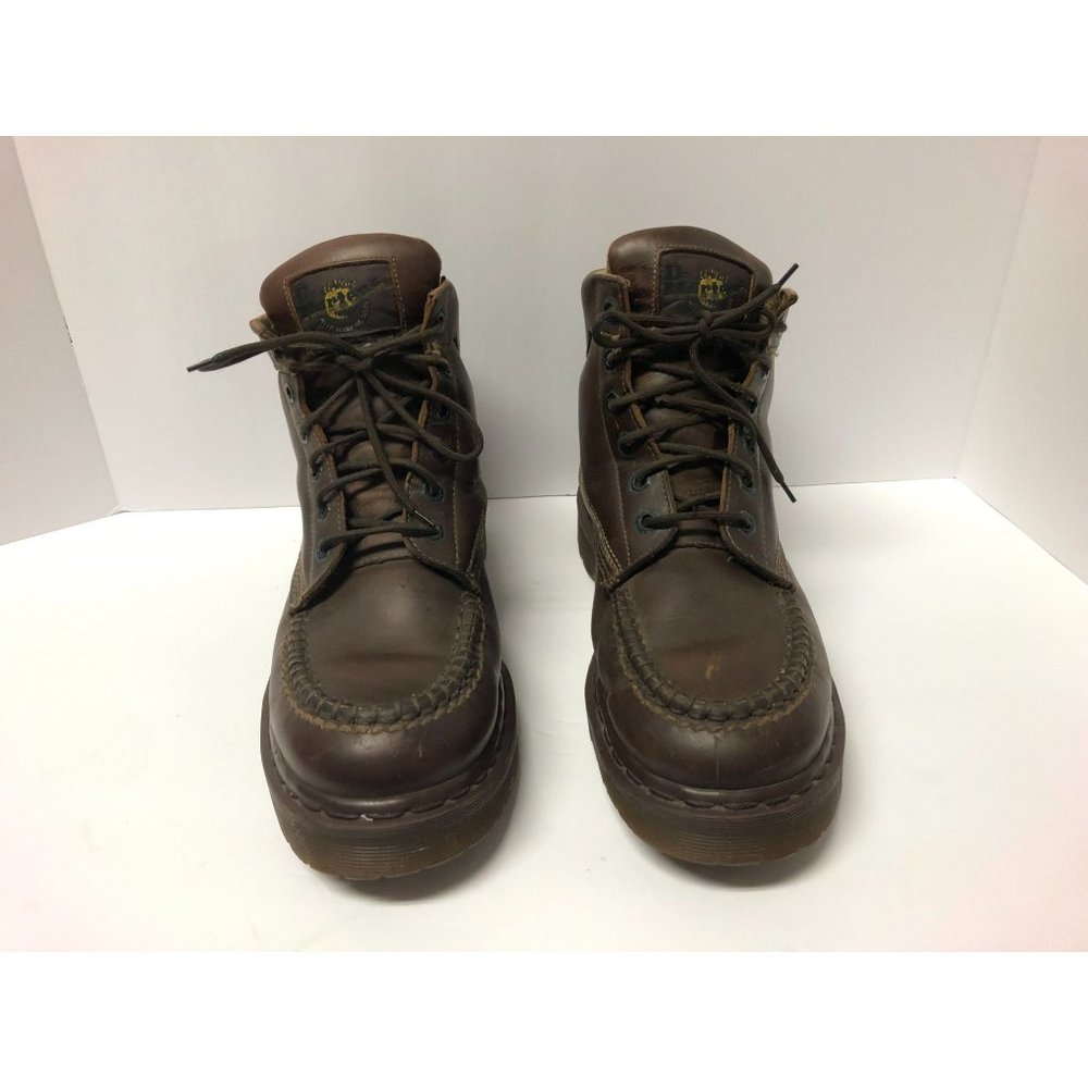 MENS Dr Martens 8058 AirWair Brown Leather Ankle B